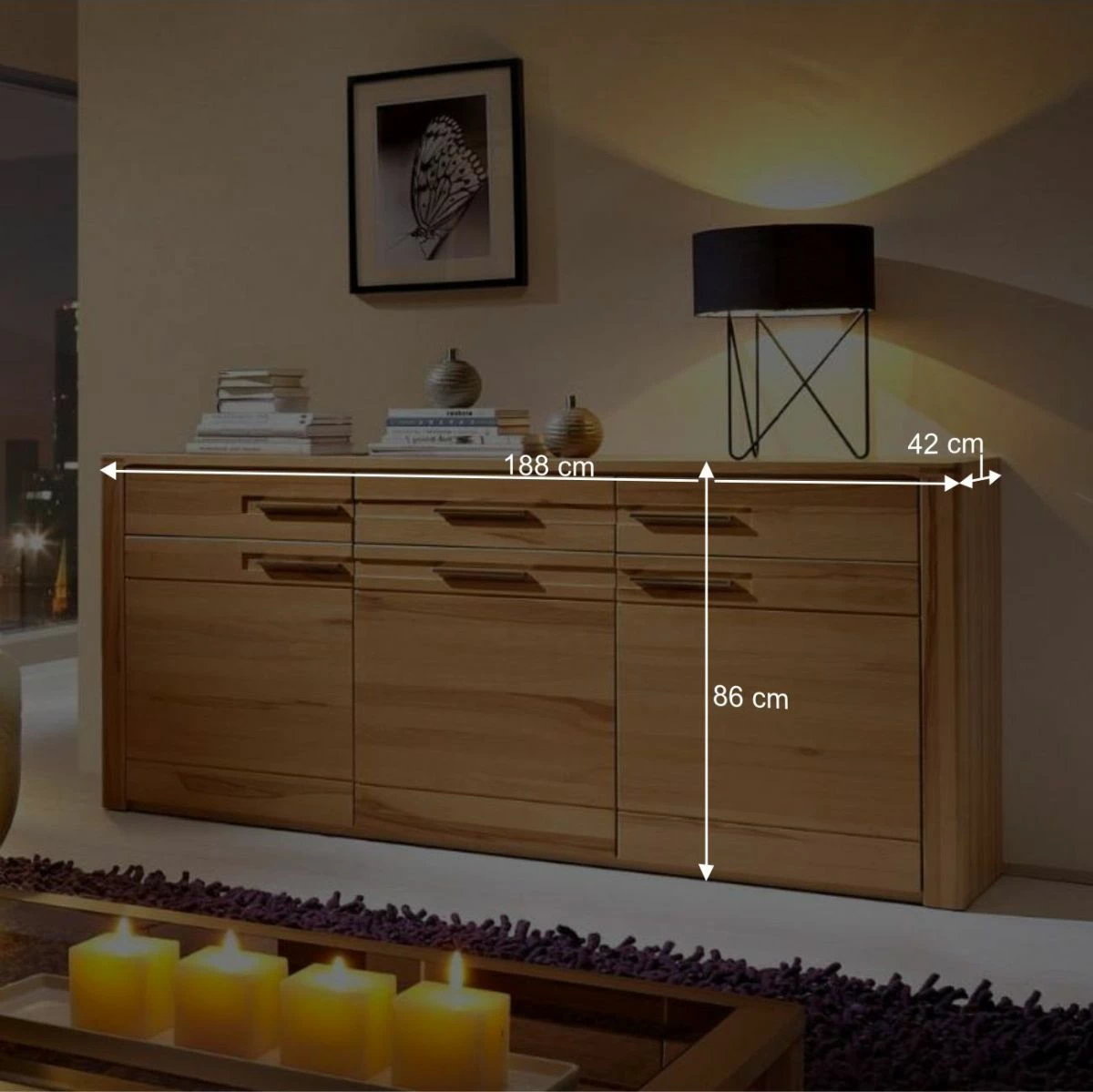 Aktion 😀 Kernbuche Sideboard Jaena Lackiert 😉 6 Aktion 😀 Kernbuche Sideboard Jaena Lackiert 😉 – Bild 6