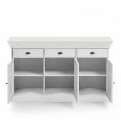 Top 10 🔔 Kiefer Sideboard Satumare In Weiß 🔥 -Reanna Shop kiefer sideboard weiss landhausstil satumare 02