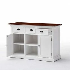 Neu 😉 Kleines Buffet Im Landhaus Stil Venzeno Teilmassiv 😍 9 Neu 😉 Kleines Buffet Im Landhaus Stil Venzeno Teilmassiv 😍 -Reanna Shop kleines buffet im landhaus stil teilmassiv in weiss braun venzeno 03