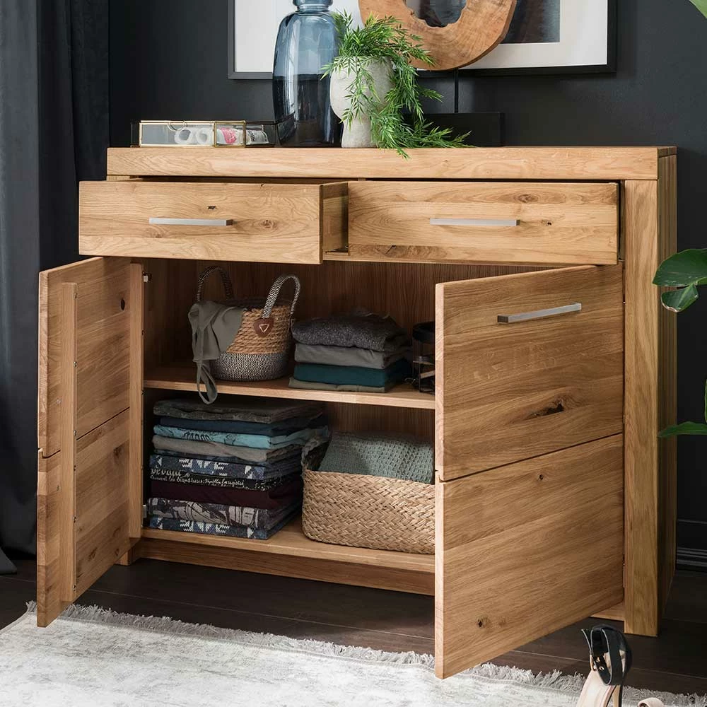 Rabatt 💯 Kombi-Kommode Aus Geöltem Wildeiche Massivholz - Loitons 🔔 3 Rabatt 💯 Kombi-Kommode Aus Geöltem Wildeiche Massivholz - Loitons 🔔 – Bild 3