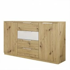 Beste Bewertungen von 🔥 Kommode In Asteiche Dekor Mit Weiß - Anviessa 🔔