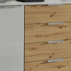 Brandneu 🔔 Kommode In Hellgrau & Eiche Bianco - Yanicas 👏 8 Brandneu 🔔 Kommode In Hellgrau & Eiche Bianco - Yanicas 👏 -Reanna Shop kommode in hellgrau eiche bianco made in germany yanicas 03