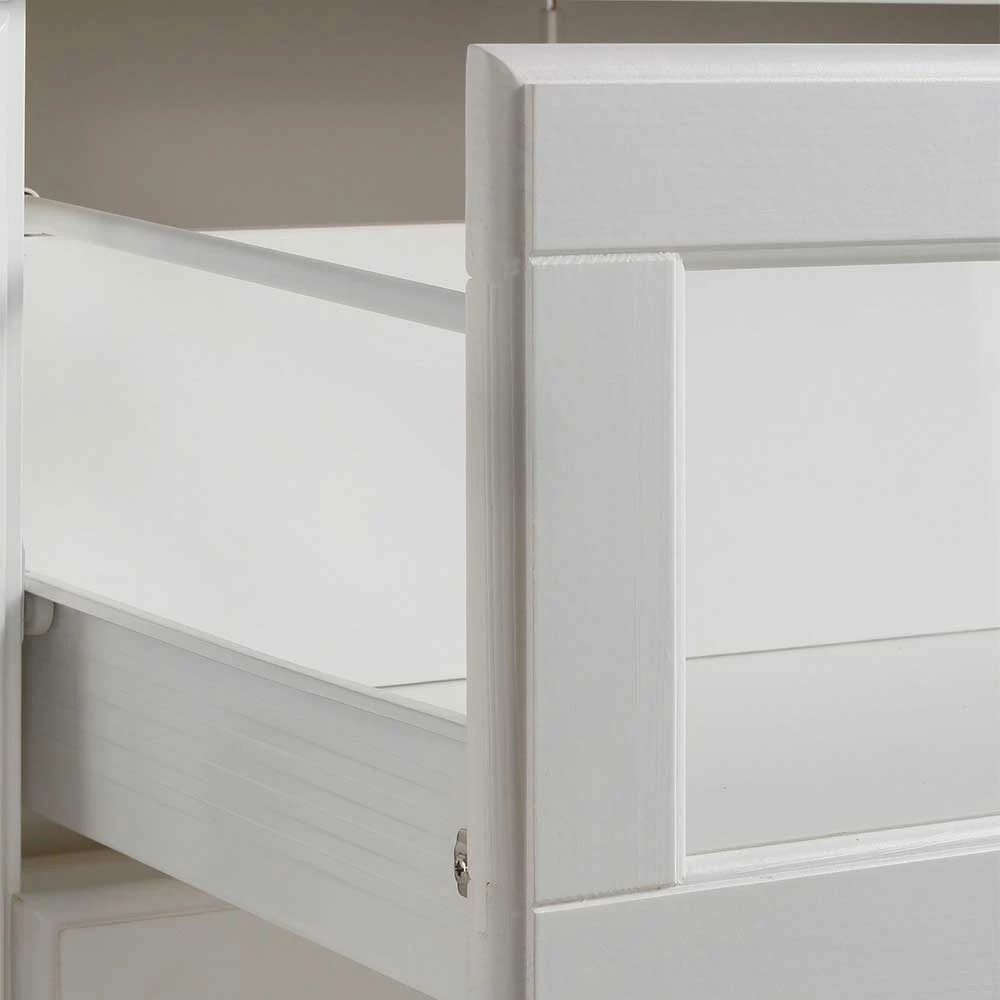 Auslauf ❤️ Kommode Mit Glas In Weiß & Honig - Brasivon ✨ 5 Auslauf ❤️ Kommode Mit Glas In Weiß & Honig - Brasivon ✨ – Bild 5