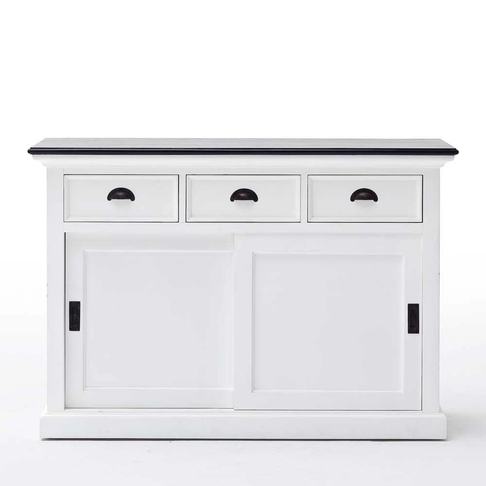 Bester Verkauf 😉 Landhaus Sideboard In Weiß Provona Mit Schiebetüren 😍 3 Bester Verkauf 😉 Landhaus Sideboard In Weiß Provona Mit Schiebetüren 😍 – Bild 3