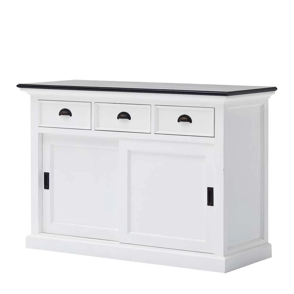 Bester Verkauf 😉 Landhaus Sideboard In Weiß Provona Mit Schiebetüren 😍 1 Bester Verkauf 😉 Landhaus Sideboard In Weiß Provona Mit Schiebetüren 😍