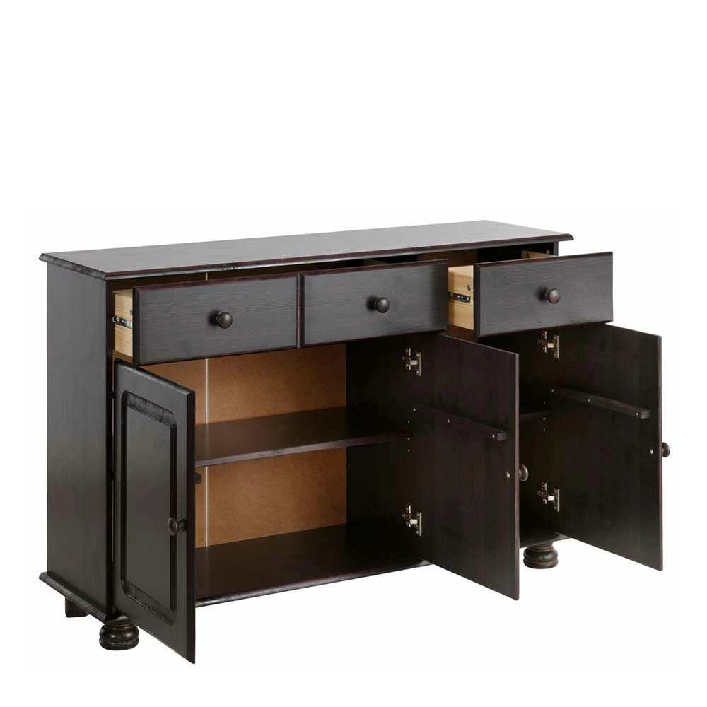 Auslauf 😉 Landhausstil Kommode In Wenge Braun - Truscava 😉 3 Auslauf 😉 Landhausstil Kommode In Wenge Braun - Truscava 😉 – Bild 3