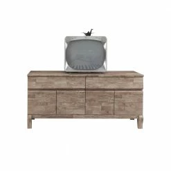 Billig 👏 Massiv Sideboard Welkin Aus Eiche Weiß Geölt 💯