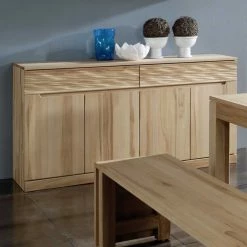 Auslauf 🌟 Massivholz Sideboard Wahano Aus Kernbuche Geölt 😀
