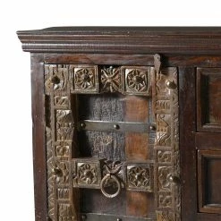 Schlussverkauf 👏 Massivholz Sideboard Solapura Aus Teak 👍 -Reanna Shop massivholz sideboard teak kolonial design solapura 04