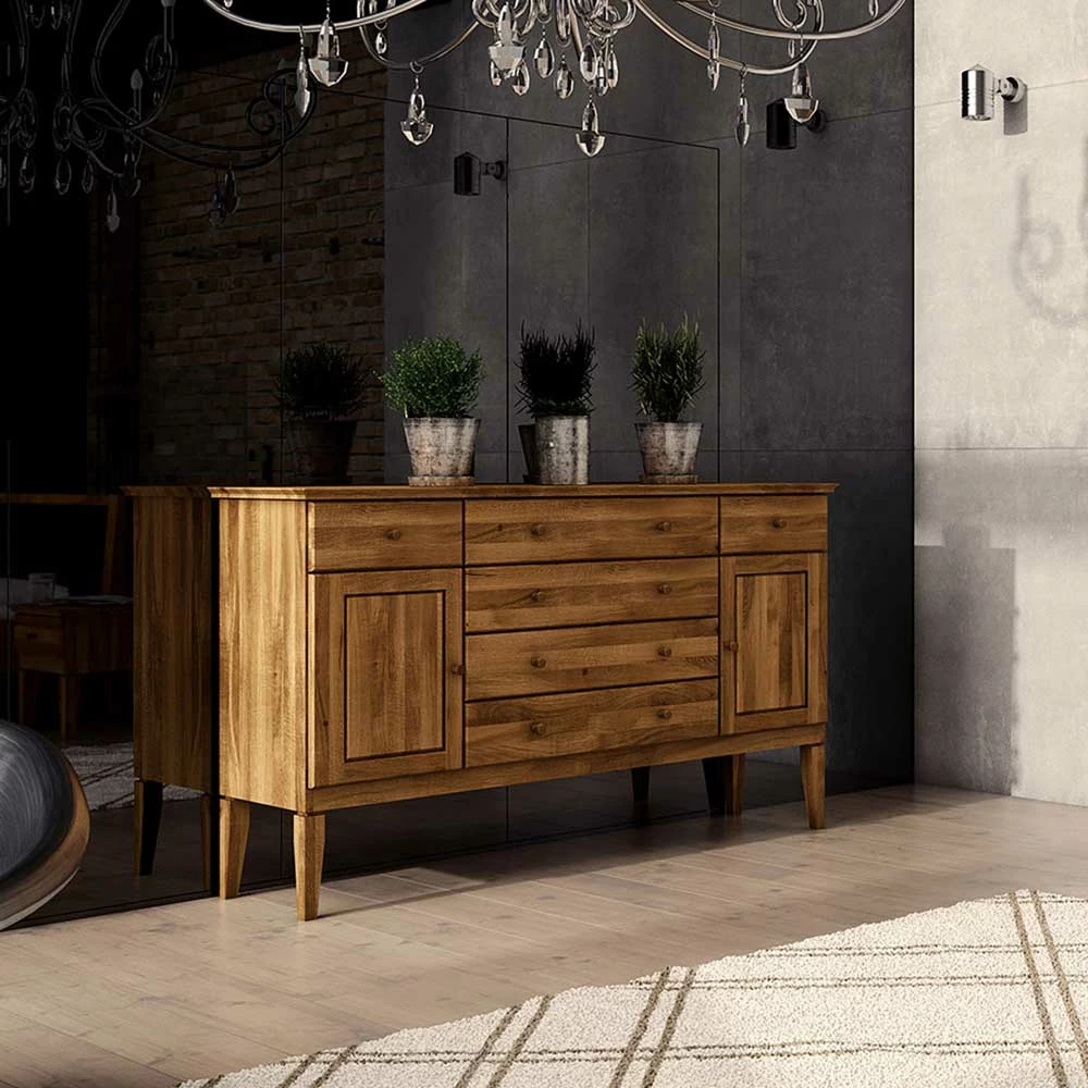 Auslauf 😍 Massivholz Sideobard Masdamos Aus Wildeiche Geölt 🥰 3 Auslauf 😍 Massivholz Sideobard Masdamos Aus Wildeiche Geölt 🥰 – Bild 3