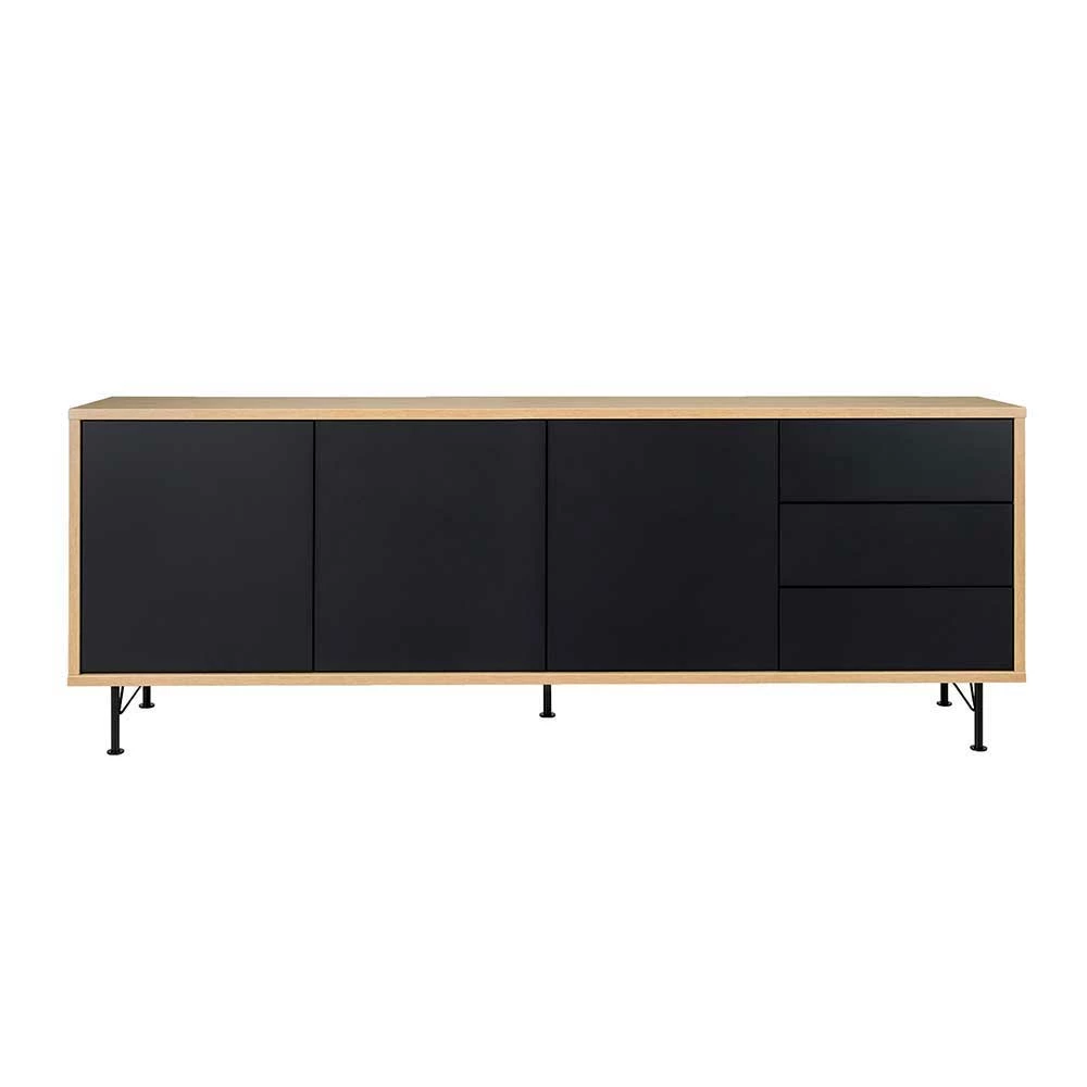 Beste Bewertungen von 🧨 Moderne Anrichte In Schwarz & Eichefarben Chicron Ohne Griffe 🔔 1 Beste Bewertungen von 🧨 Moderne Anrichte In Schwarz & Eichefarben Chicron Ohne Griffe 🔔