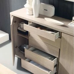 Angebote ⌛ Moderne Esszimmer Anrichte Cranessa Ohne Griffe 🤩 -Reanna Shop moderne esszimmer anrichte ohne griffe in sonoma eiche cranessa 05