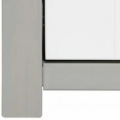 Bestpreis ⭐ Moderne Esszimmer Kommode In Weiß & Grau - Lurgeno 🧨 -Reanna Shop moderne esszimmer kommode in weiss grau aus kiefer massivholz lurgeno 04