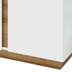 Schlussverkauf ⭐ Moderne Kommode Mit Drei Türen - Myrda ✨ -Reanna Shop moderne kommode mit drei tueren sockelgestell 138x91x40 myrda 04