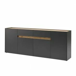 Aktion 🛒 Modernes Sideboard 220 Cm Breit - Ahilav 🌟