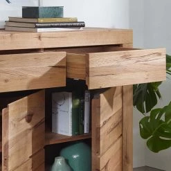 Budget 🥰 Modernes Sideboard Aus Zerreiche Massivholz - Nescavan ⌛ -Reanna Shop modernes sideboard aus zerreiche massivholz und wildeiche massivholz nescavan 04