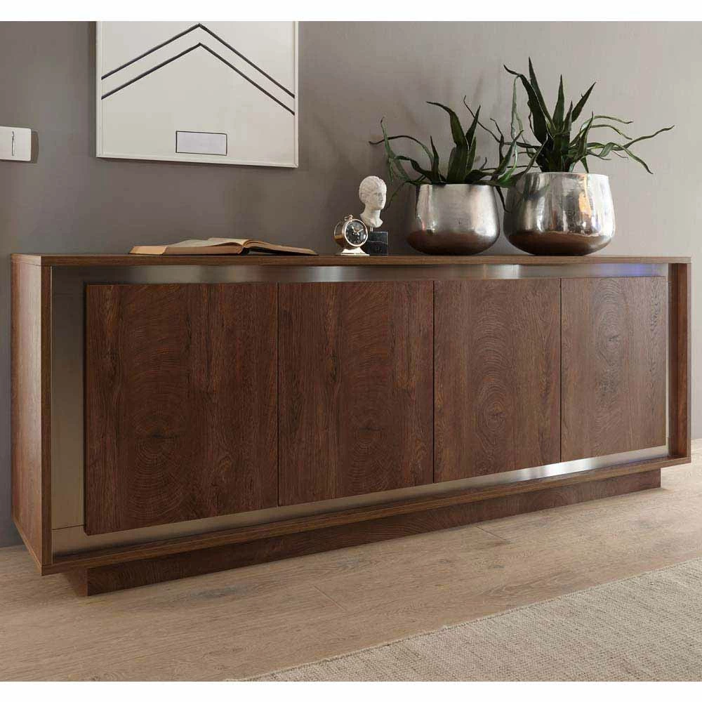 Angebote ❤️ Modernes Sideboard Mit Rahmen Edelstahl - Adikos ⌛ 2 Angebote ❤️ Modernes Sideboard Mit Rahmen Edelstahl - Adikos ⌛ – Bild 2