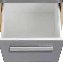 Rabatt ❤️ Niedriger Aktenschrank In Grau Glas & Eiche - Xedno 🥰 11 Rabatt ❤️ Niedriger Aktenschrank In Grau Glas & Eiche - Xedno 🥰 -Reanna Shop niedriger aktenschrank in grau glas eiche 3 faecher 2 tueren 4 schubladen xedno 05