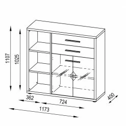 Neu 🎉 Niedriger Office Schrank Für Ordner - Xedno ✔️ 9 Neu 🎉 Niedriger Office Schrank Für Ordner - Xedno ✔️ -Reanna Shop niedriger office schrank fuer ordner in grau glas eiche dekor xedno 04
