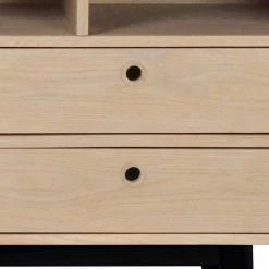 Bestes Angebot ⌛ Offenes Retro Sideboard Jumeco In Holz White Wash ⌛ -Reanna Shop offenes retro sideboard in holz white wash jumeco 03