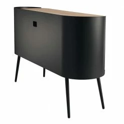 Bestes Angebot ⌛ Ovales Design-Sideboard In Schwarz - Ezaja 😀 10 Bestes Angebot ⌛ Ovales Design-Sideboard In Schwarz - Ezaja 😀 -Reanna Shop ovales design sideboard in schwarz mit eiche 2 tuerig 134x80x36 ezaja 04