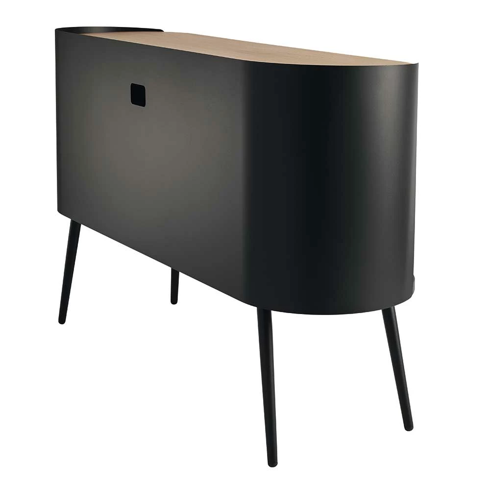 Bestes Angebot ⌛ Ovales Design-Sideboard In Schwarz - Ezaja 😀 5 Bestes Angebot ⌛ Ovales Design-Sideboard In Schwarz - Ezaja 😀 – Bild 5