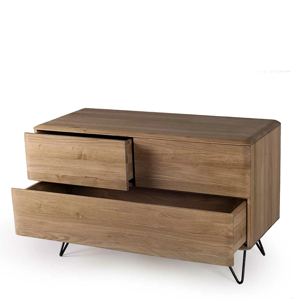 Angebote 🥰 Retro Kommode In Eiche Bianco - Bakaras 😀 4 Angebote 🥰 Retro Kommode In Eiche Bianco - Bakaras 😀 – Bild 4