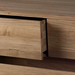 Angebote 🥰 Retro Kommode In Eiche Bianco - Bakaras 😀 11 Angebote 🥰 Retro Kommode In Eiche Bianco - Bakaras 😀 -Reanna Shop retro kommode in eiche bianco mit metallbeinen 120x75x40 bakaras 05