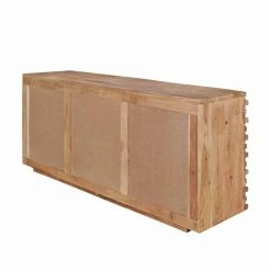 Rabatt 🎉 Rustikales Design Sideboard Pisino Aus Holz Akazie Massiv ✔️ -Reanna Shop rustikales design sideboard holz akazie massiv drei schubladen zwei schrankfaecher pisino 04