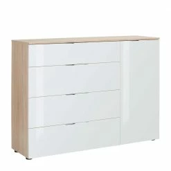 Brandneu 🥰 Schlicht-moderne Kombi-Kommode 136x100x40cm - Ildanov 🔔