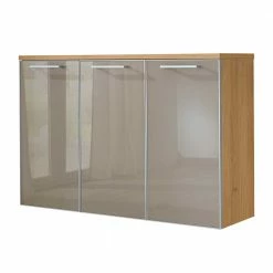 Angebote 💯 Schuhkommode Aykunia In Taupe Glas Beschichtet 😍