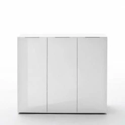 Großhandel 🥰 Schuhkommode Cäsar In Weiß Hochglanz ✨ -Reanna Shop schuhkommode weiss hochglanz 120 cm breit caesar 02