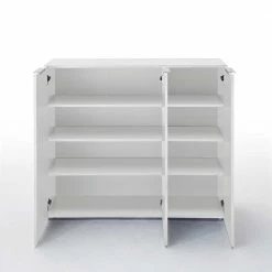 Großhandel 🥰 Schuhkommode Cäsar In Weiß Hochglanz ✨ -Reanna Shop schuhkommode weiss hochglanz 120 cm breit caesar 04