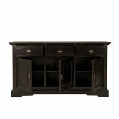 Brandneu 🌟 Sideboard Polenta Aus Akazie Massivholz ⭐ -Reanna Shop sideboard akazie massivholz kolonialstil polenta 05