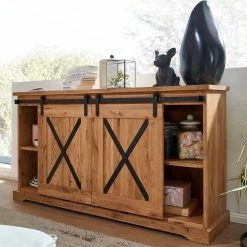 Budget 🔥 Sideboard Im Mexiko Landhaus Look - Ele 😉 8 Budget 🔥 Sideboard Im Mexiko Landhaus Look - Ele 😉 -Reanna Shop sideboard im mexiko landhaus look aus wildeiche massiv mit metall ele 03