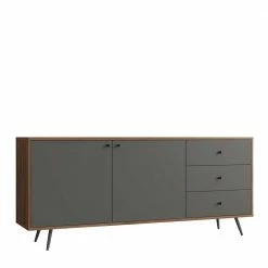 Auslauf ⭐ Sideboard Im Skandinavischen Stil 176x76x40 Cm - Nuies ✨