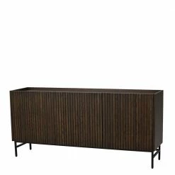Bestes Angebot 👏 Sideboard In Eiche Dunkelbraun Furnier - Rubrin 🥰