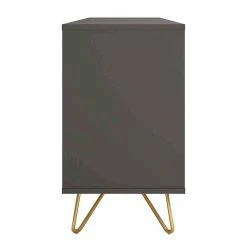 Coupon ✔️ Sideboard In Grau & Gold - Tajibo 😍 8 Coupon ✔️ Sideboard In Grau & Gold - Tajibo 😍 -Reanna Shop sideboard in grau gold aus mdf mit metall hairpin legs kurz tajibo 02