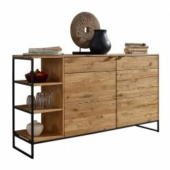 Beste Bewertungen von 🛒 Sideboard Mit 2 Türen & Regal 150x85x40 Cm - Varzado 😍