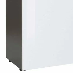 Beste Bewertungen von ❤️ Sideboard Mit Vier Schubladen & Zwei Türen - Hemstri 🔔 -Reanna Shop sideboard mit vier schubladen zwei tueren in weiss glas mit anthrazit hemstri 02