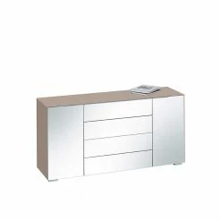 Bestes Angebot 🛒 Sideboard Pedro Mit Spiegelgals ✨