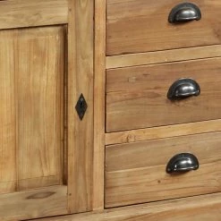 Bestes Angebot ✔️ Sideboard Trevisio Aus Teak Massivholz 🎁 -Reanna Shop sideboard teak massivholz landhaus trevisio 04