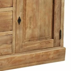 Bestes Angebot ✔️ Sideboard Trevisio Aus Teak Massivholz 🎁 -Reanna Shop sideboard teak massivholz landhaus trevisio 05