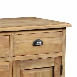 Bestes Angebot ✔️ Sideboard Trevisio Aus Teak Massivholz 🎁 -Reanna Shop sideboard teak massivholz landhaus trevisio 06