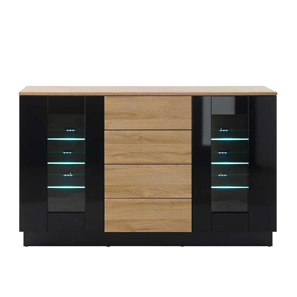 Bester Verkauf ⭐ Sideboard Vitrine 136x85x43 Cm - Fincaldon 🔥 3 Bester Verkauf ⭐ Sideboard Vitrine 136x85x43 Cm - Fincaldon 🔥 – Bild 3