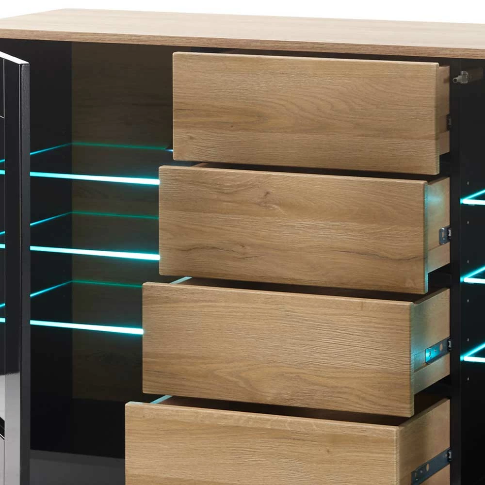 Bester Verkauf ⭐ Sideboard Vitrine 136x85x43 Cm - Fincaldon 🔥 5 Bester Verkauf ⭐ Sideboard Vitrine 136x85x43 Cm - Fincaldon 🔥 – Bild 5