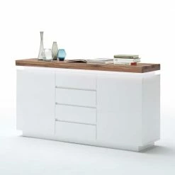Rabatt 🎉 Sideboard Zelda In Weiß 🔥 10 Rabatt 🎉 Sideboard Zelda In Weiß 🔥 -Reanna Shop sideboard weiss dimmbare beleuchtung zelda 05