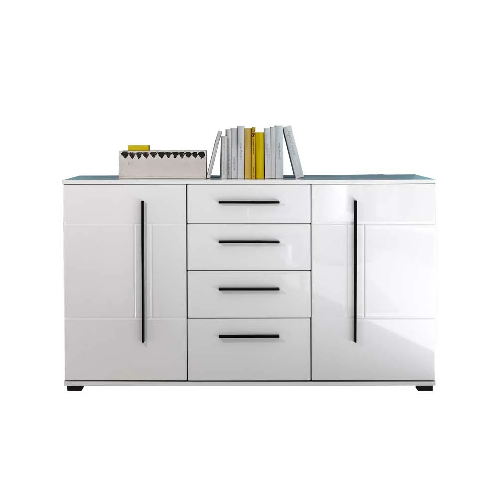 Auslauf ✨ Sideboard Jetongos In Weiß Hochglanz 🔔 1 Auslauf ✨ Sideboard Jetongos In Weiß Hochglanz 🔔