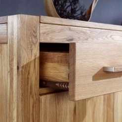 Aktion 👏 Sideboard Mooney Aus Wildeiche Massivholz ⌛ -Reanna Shop sideboard wildeiche massivholz dreituerig mooney 04