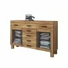 Bester Verkauf 🛒 Sideboard Layulino Aus Wildeiche Massivholz ⌛